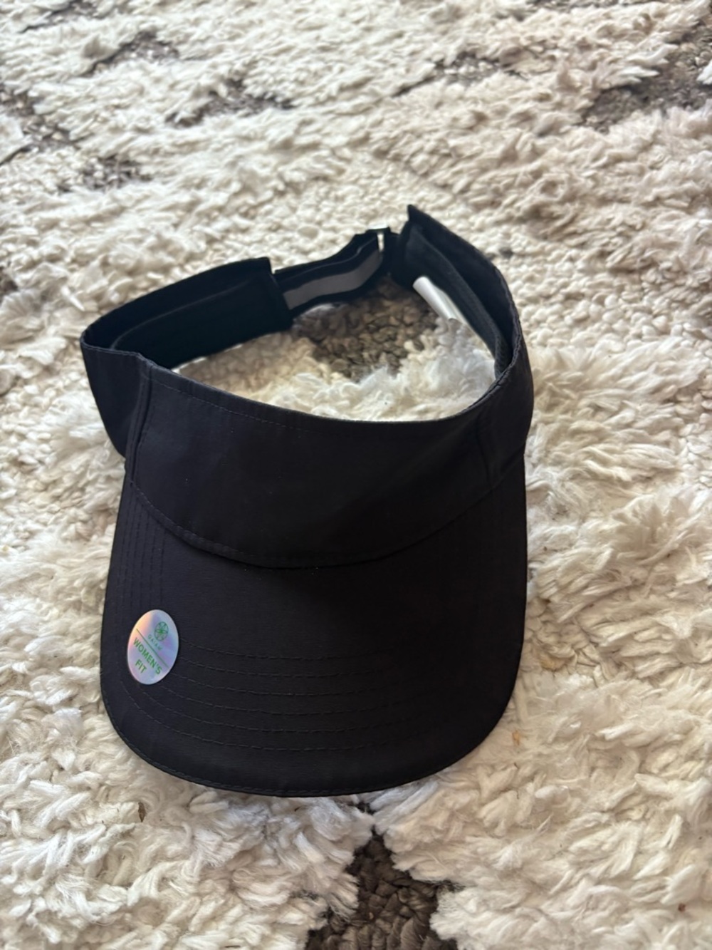 GAIAM Black Women's Performance Sun Visor